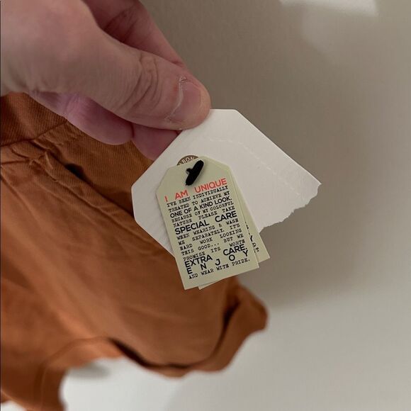 NWT Billabong Women's Wild Pursuit Romper in orange/rust hue - Picture 4 of 6